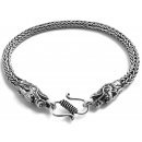 Dragon - Silver bracelet 4 mm 19-22,5cm 20-23g